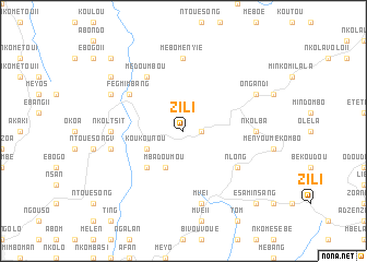 map of Zili