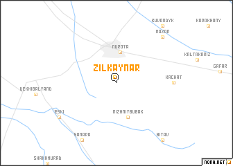 map of Zilʼkaynar