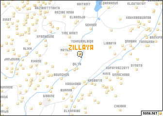 map of Zillāyā