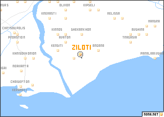 map of Zilotí