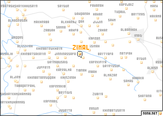 map of Zimāl