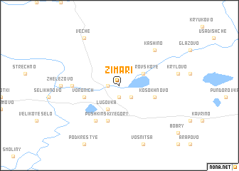 map of Zimari