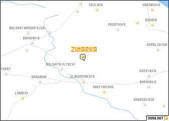map of Zimarka