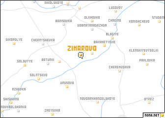 map of Zimarovo