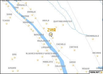 map of Zima