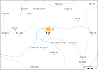 map of Zimba
