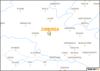 map of Zimbungu