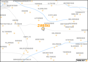 map of Zimenki