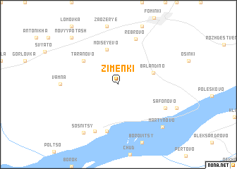 map of Zimenki