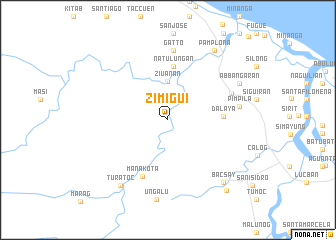 map of Zimigui