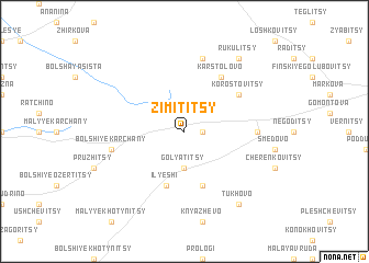 map of Zimititsy