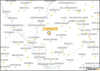 map of Zimmern