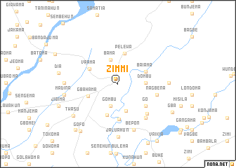 map of Zimmi