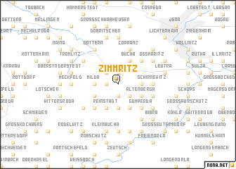 map of Zimmritz