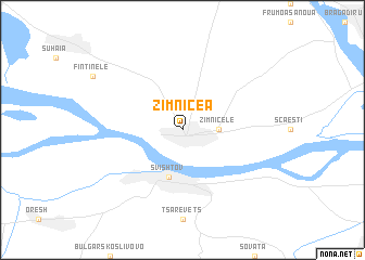 map of Zimnicea