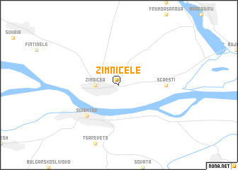map of Zimnicele