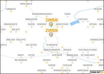 map of Zimnik