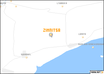 map of Zimnitsa