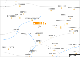 map of Zimnitsy