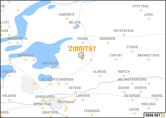 map of Zimnitsy