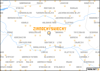 map of Zimnochy Świechy