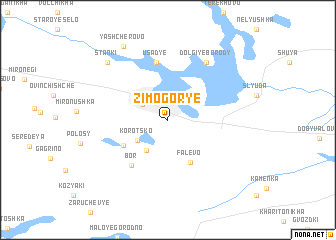 map of Zimogor\