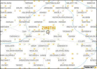 map of Zimotki