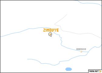 map of Zimov\