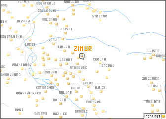 map of Zimur