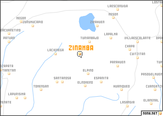map of Zinamba