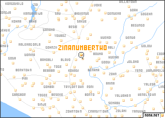 map of Zina Number Two