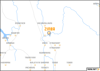 map of Zinba