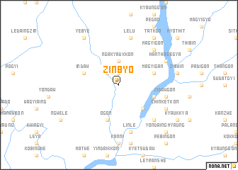 map of Zinbyo