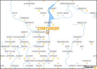 map of Zinbyungon