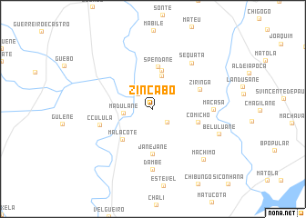 map of Zincabo