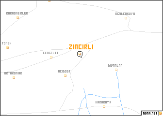 map of Zincirli