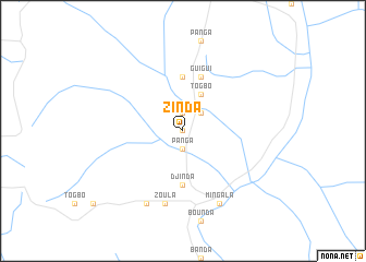 map of Zinda