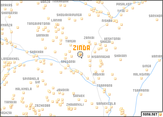 map of Zinda