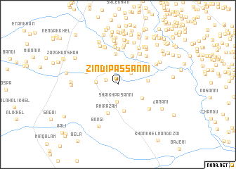 map of Zindi Passanni