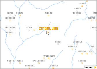 map of Zingalume