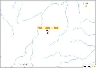 map of Zinga Mulike