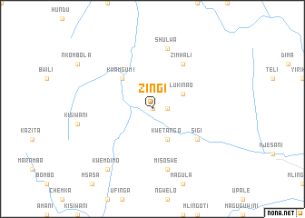 map of Zingi