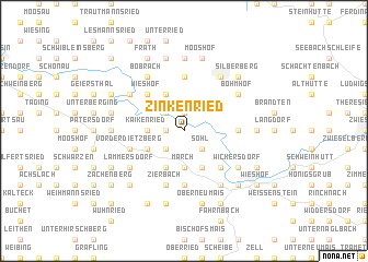 map of Zinkenried