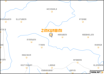 map of Zinkumbini