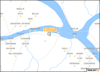map of Zinkur