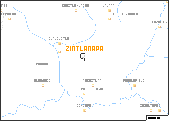 map of Zintlanapa