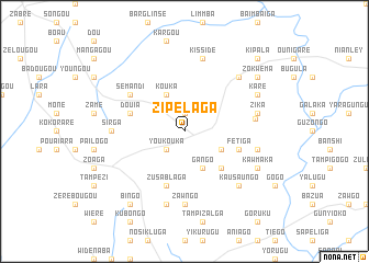 map of Zipélaga