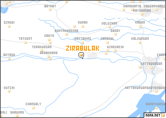 map of Zirabulak