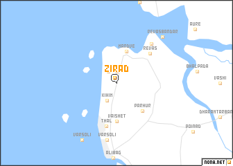 map of Zirad