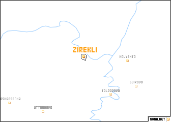 map of Zirekli